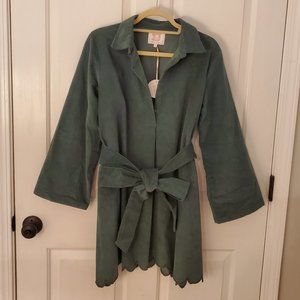 Victoria Dunn Green Blaire Dress - Size Medium